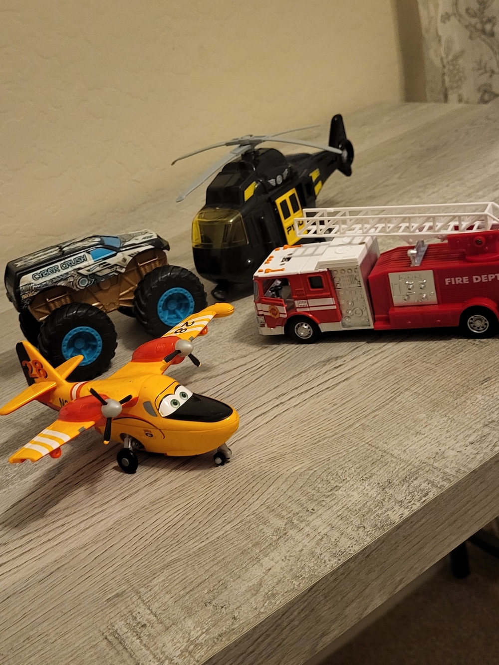 4 Piece Vehicle Toys